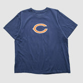 Fanatics Chicago Bears Reebok 2000s T-shirt Navy Vintage