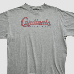 St. Louis Cardinals Nike 2000s T-shirt - Heather Gray - Vintage - Nike Sale
