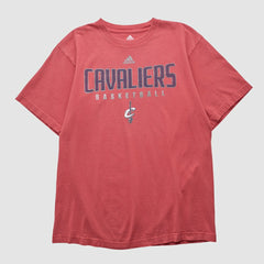 Cleveland Cavaliers 2010s T-shirt for sale Red Vintage | Adidas Near Me