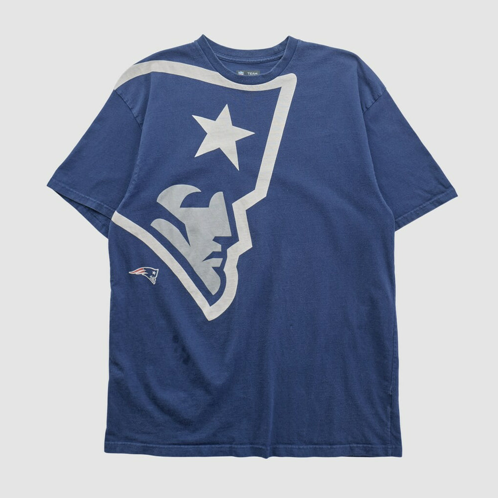 Fanatics New England Patriots NFL 2000s T-shirt Navy Vintage