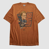 Fanatics Tom Brady Reebok 2000s T-shirt Orange Vintage