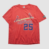 St. Louis Cardinals Starter 90s T-shirt - Red - Vintage - Fanatics Online