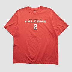 Fanatics Atlanta Falcons Reebok 2000s T-shirt Red Vintage