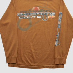 Fanatics Indianapolis Colts Alstyle 2009 Long Sleeve T-shirt Clay Vintage