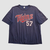 Minnesota Twins Russell 2003 T-shirt - Navy - 2XVintage - Fanatics Lifestyle