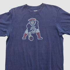 Fanatics New England Patriots Reebok 2000s T-shirt Navy Vintage