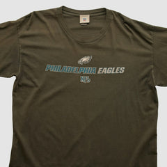 Fanatics Philadelphia Eagles NFL 2000s Long Sleeve T-shirt Brown Vintage