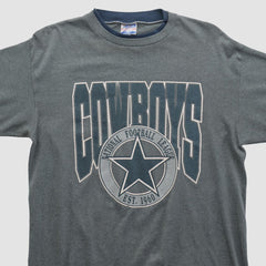 Fanatics Dallas Cowboys Trench 90s T-shirt Gray Vintage