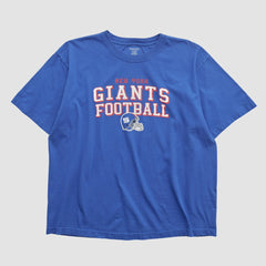 Fanatics New York Giants Reebok 2010s T-shirt Blue Vintage