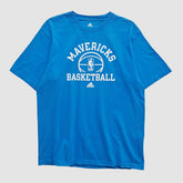 Dallas Mavericks 2010s T-shirt for sale Blue Vintage | Adidas for sale