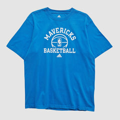 Dallas Mavericks 2010s T-shirt for sale Blue Vintage | Adidas for sale