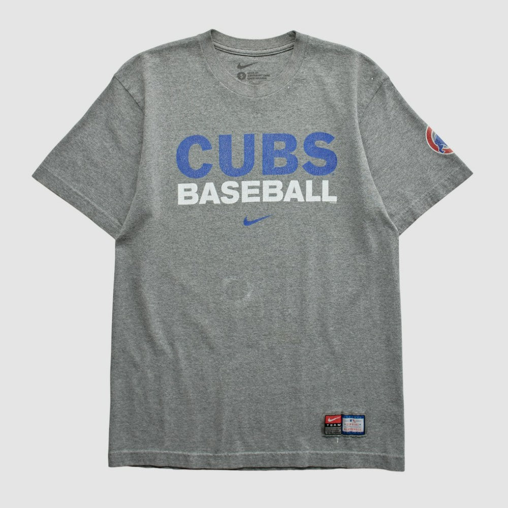 Chicago Cubs Nike 2000s T-shirt - Dark Heather Gray - Vintage - Nike Sale
