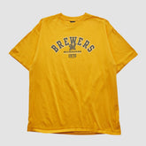Milwaukee Brewers Gear For Sports 2000s T-shirt - Yellow - XVintage - Fanatics Sale