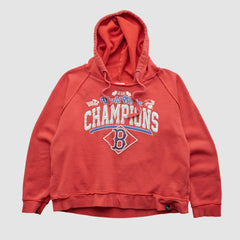 Boston Red Sox MLB Genuine Merchandise 2013 Hooded Pullover Sweatshirt - Red - XXVintage - Fanatics Online