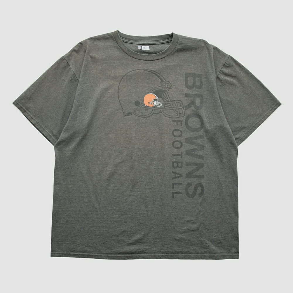 Fanatics Cleveland Browns NFL 2010s T-shirt Dark Heather Gray Vintage