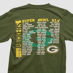 Fanatics Green Bay Packers NFL 2011 Long Sleeve T-shirt Green Vintage