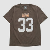 Fanatics Cleveland Browns NFL 2010s T-shirt Brown Yth L Real Vintage