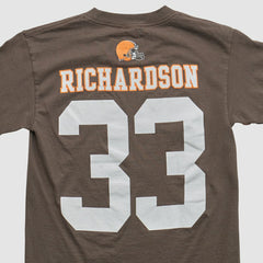 Fanatics Cleveland Browns NFL 2010s T-shirt Brown Yth L Real Vintage