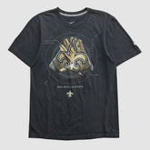 Fanatics New Orleans Saints 2010s T-shirt Black Vintage