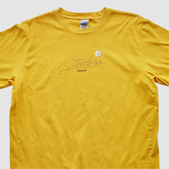 Fanatics Pittsburgh Steelers Reebok 2000s T-shirt Yellow Vintage