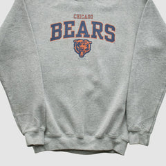 Fanatics Chicago Bears Gildan 1999 Pullover Sweatshirt Heather Gray Yth L Real Vintage