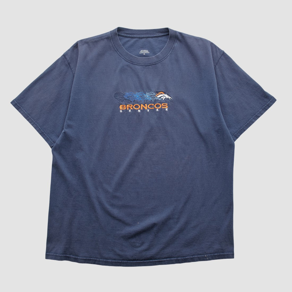 Fanatics Denver Broncos 2000s T-shirt Navy Vintage