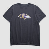 Fanatics Baltimore Ravens Reebok 2000s T-shirt Black Vintage