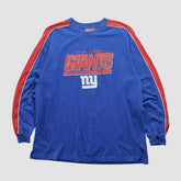 Fanatics New York Giants NFL 2000s Long Sleeve T-shirt Blue Vintage