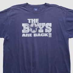 Fanatics Dallas Cowboys Cowboys Authentic Apparel 2000s T-shirt Navy Vintage