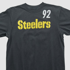 Fanatics Pittsburgh Steelers Reebok 2000s T-shirt Black Vintage