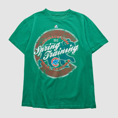 Chicago Cubs Majestic 2012 T-shirt - Green - Vintage - Fanatics Discount