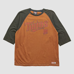 Minnesota Twins Stitches 2010s T-shirt - Clay - Vintage - Fanatics Discount