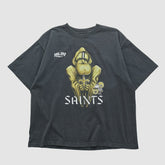 Fanatics New Orleans Saints Reebok 2010 T-shirt Black Vintage