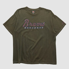 Atlanta Braves Nike 2000s T-shirt - Black - Vintage - Nike Sale