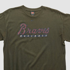 Atlanta Braves Nike 2000s T-shirt - Black - Vintage - Nike Sale
