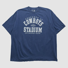 Fanatics Dallas Cowboys Cowboys Authentic Apparel 2009 T-shirt Navy Vintage