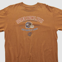 Fanatics Super Bowl XLII 2008 Long Sleeve T-shirt Clay Vintage
