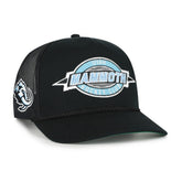 Utah Mammoth '47 Frame Out Mesh Rope Hitch Adjustable Hat - Black - NHL 203892435