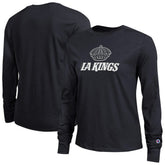 Los Angeles Kings Champion Women's Wordmark Lockup Long Sleeve T-Shirt - Black - NHL 203898322