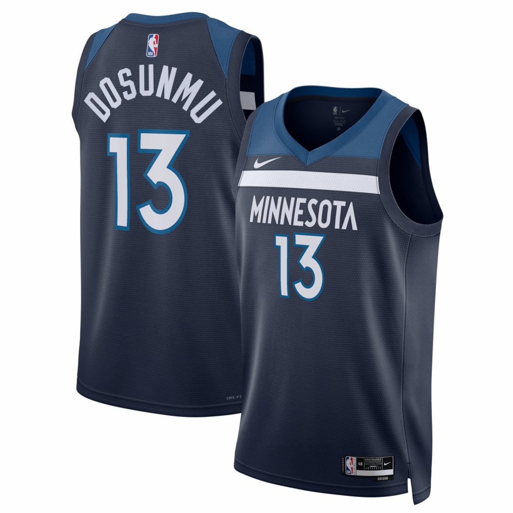 Ayo Dosunmu Minnesota Timberwolves Unisex Swingman Jersey Icon Edition Navy | Nike US
