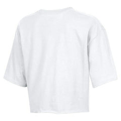 Dallas Cowboys Champion Women's Boyfriend Cropped T-Shirt White