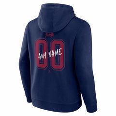 Colorado Avalanche Hustle Personalized Name & Number Hoodie - Navy - NHL 203921010