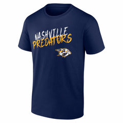 Nashville Predators Big & Tall Hustle Personalized Name & Number T-Shirt - Navy - NHL 203921061