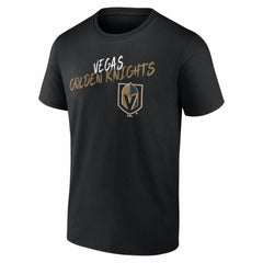 Vegas Golden Knights Hustle Personalized Name & Number T-Shirt - Black - NHL 203921134