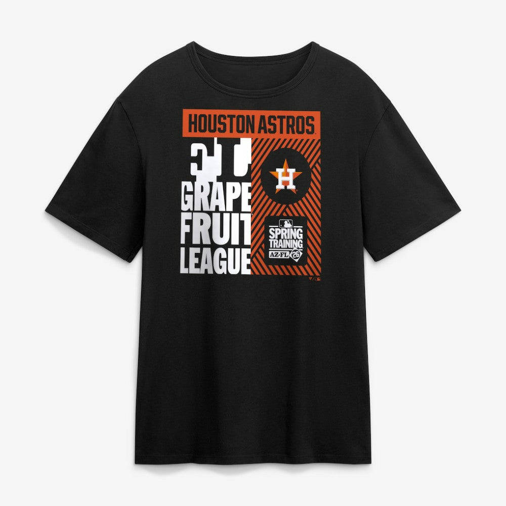 Houston Astros 2026 Spring Training True Icon T-Shirt - Black - MLB Lifestyle