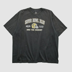 Fanatics New Orleans Saints 2010 T-shirt Black Vintage