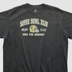 Fanatics New Orleans Saints 2010 T-shirt Black Vintage