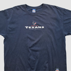 Fanatics Houston Texans Reebok 2000s T-shirt Navy Vintage