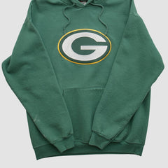Fanatics Green Bay Packers NFL 2010s Hooded Pullover Sweatshirt Green Vintage
