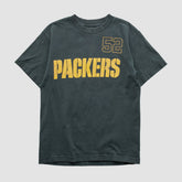 Fanatics Green Bay Packers Reebok 2000s T-shirt Black Vintage